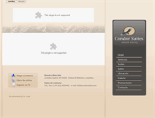 Tablet Screenshot of condorsuites.com